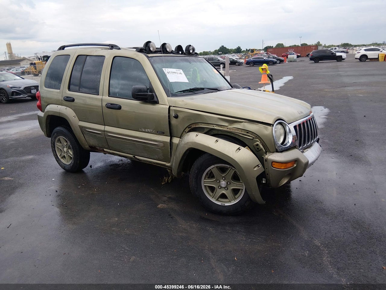 1J4GL38K62W****** · 2002 JEEP LIBERTY RENEGADE