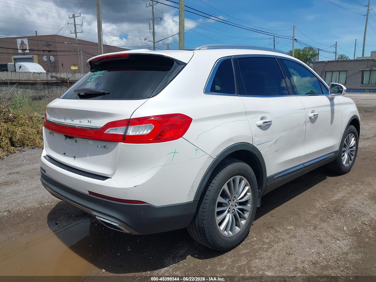 2018 LINCOLN MKX SELECT · 4/11