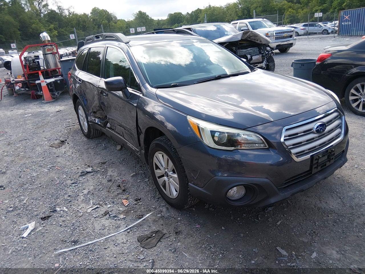 4S4BSBEC9F3****** · 2015 SUBARU OUTBACK 2.5I PREMIUM