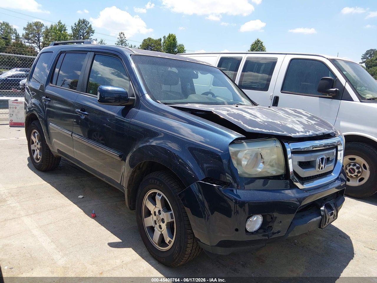 5FNYF3H96BB****** · 2011 HONDA PILOT TOURING