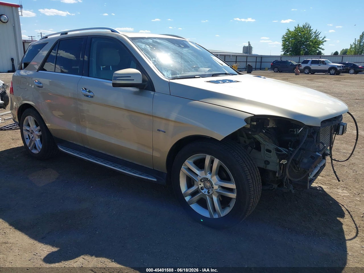 4JGDA2EB3CA****** · 2012 MERCEDES-BENZ ML 350 BLUETEC 4MATIC