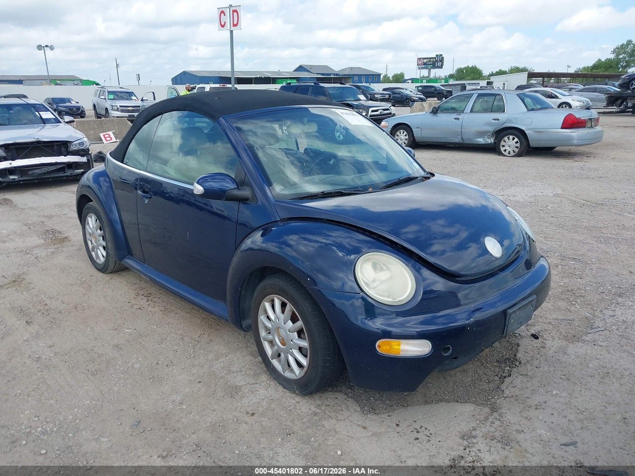 3VWCM31Y45M****** · 2005 VOLKSWAGEN NEW BEETLE GLS