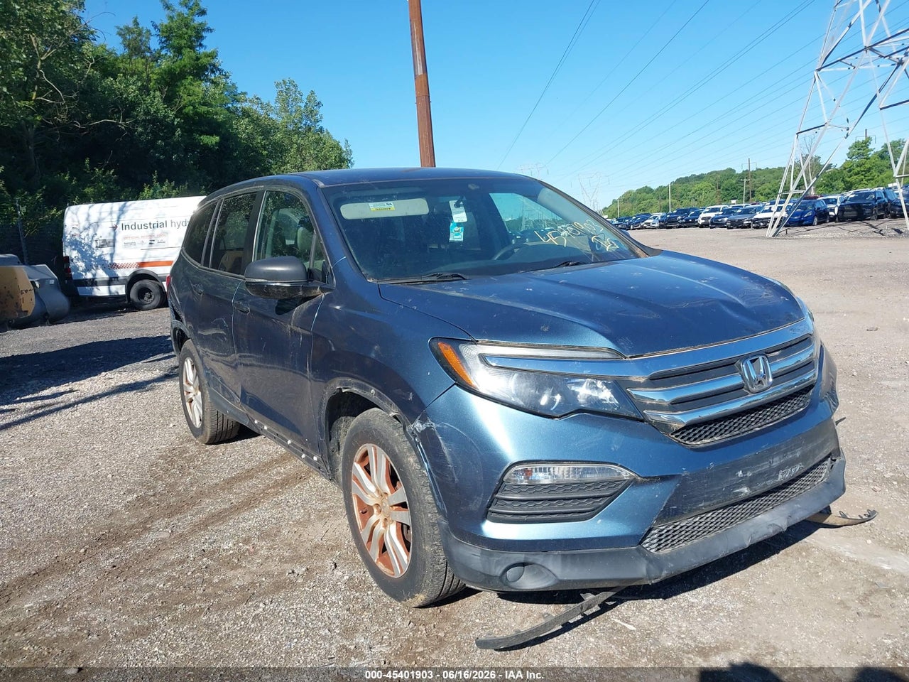 5FNYF6H1XGB****** · 2016 HONDA PILOT LX