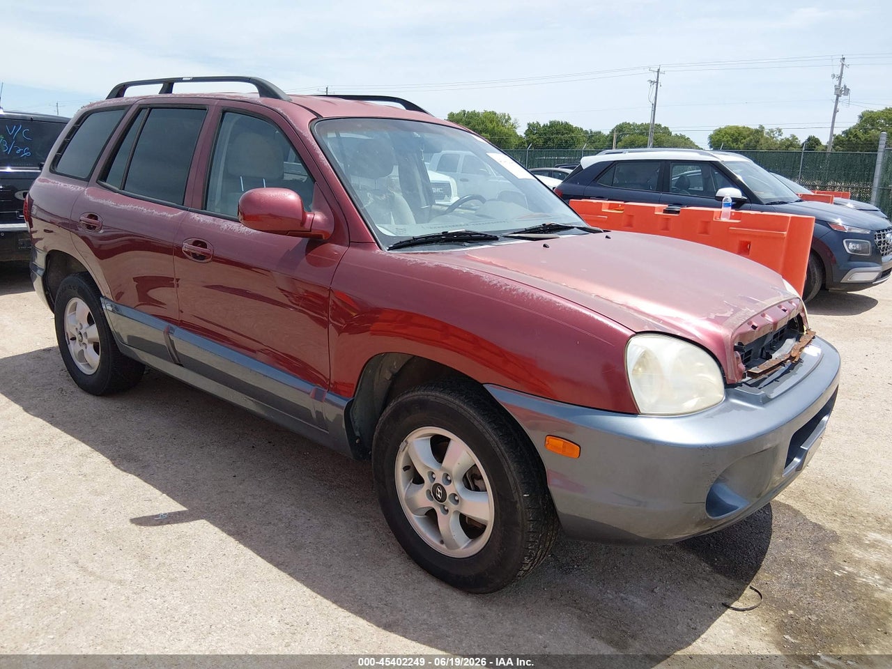 KM8SC13E05U****** · 2005 HYUNDAI SANTA FE GLS/LX