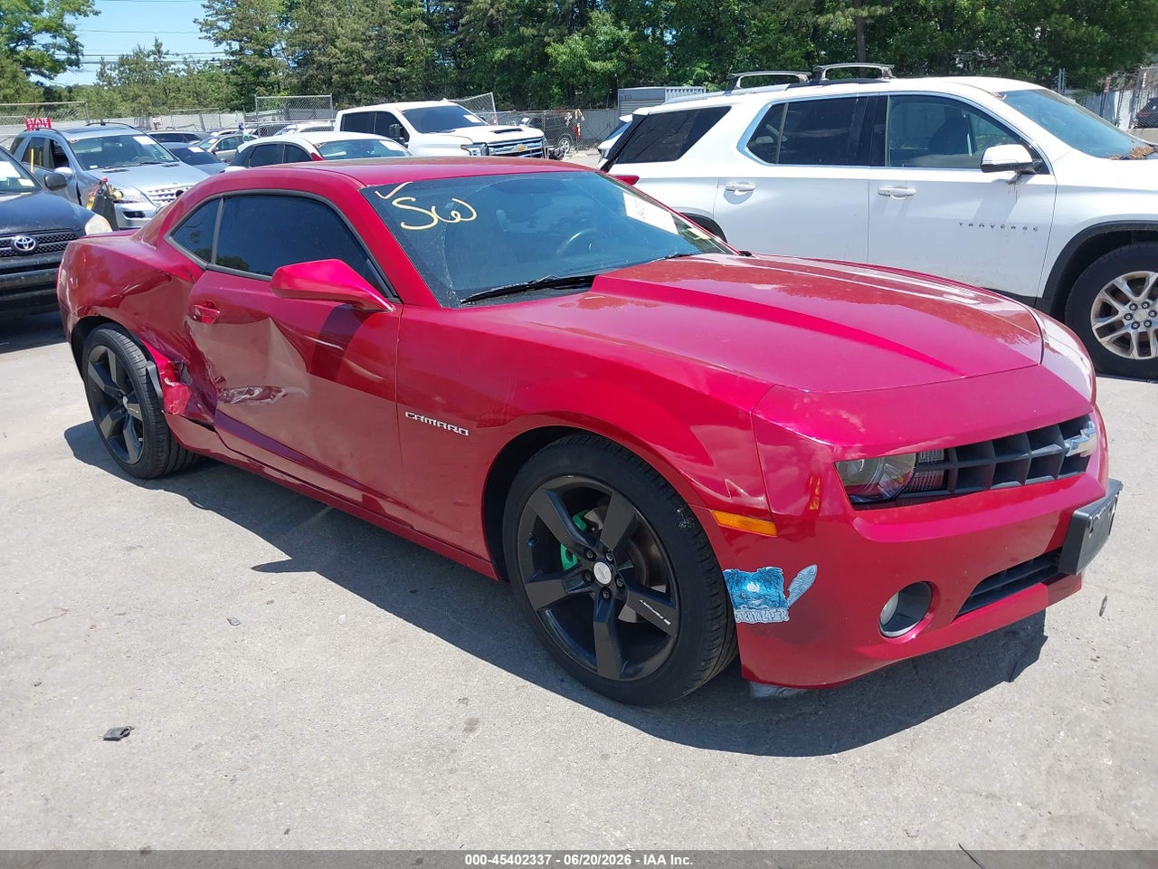2G1FC1E37D9****** · 2013 CHEVROLET CAMARO 2LT