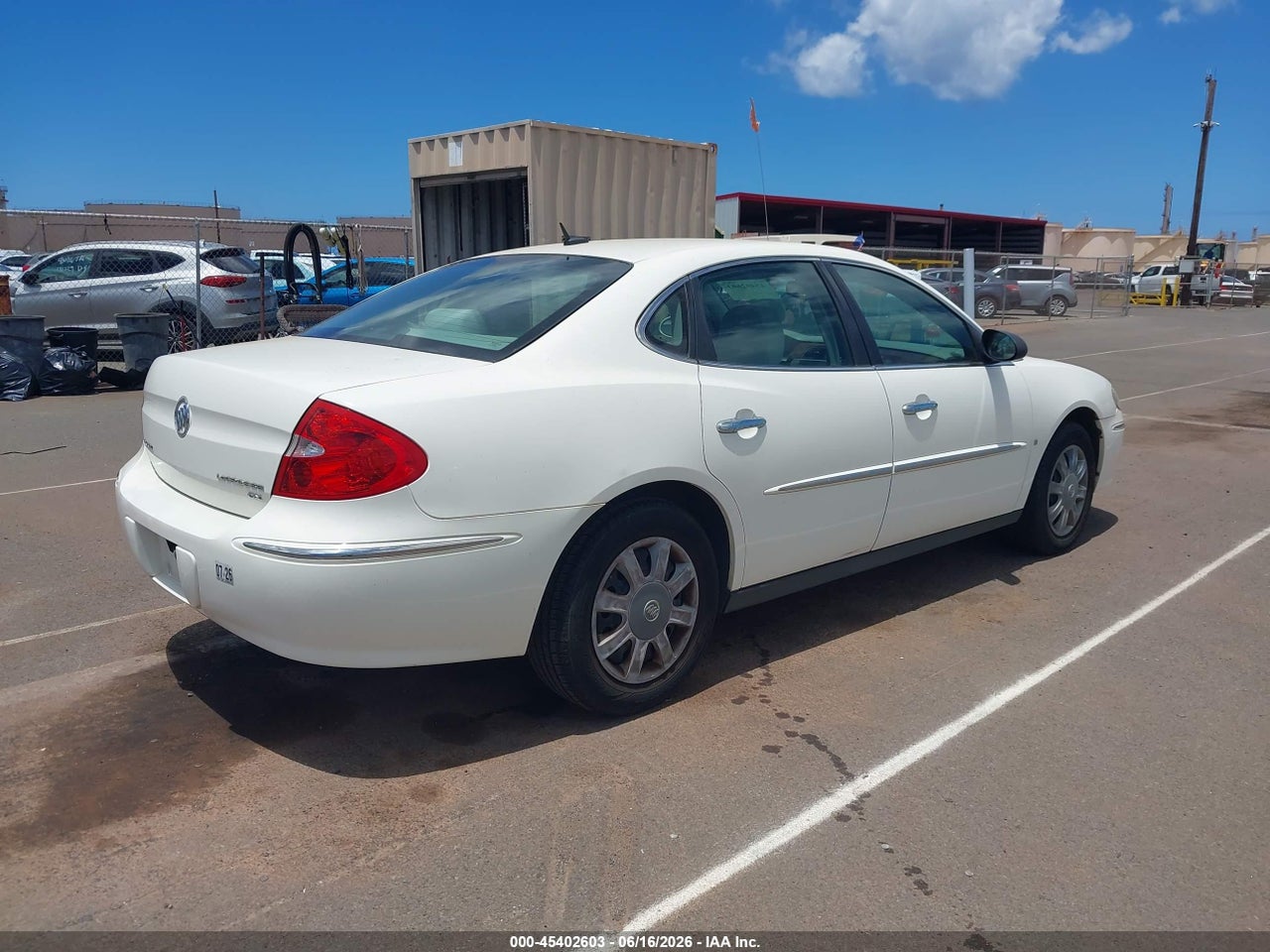 2008 BUICK LACROSSE CX · 4/11