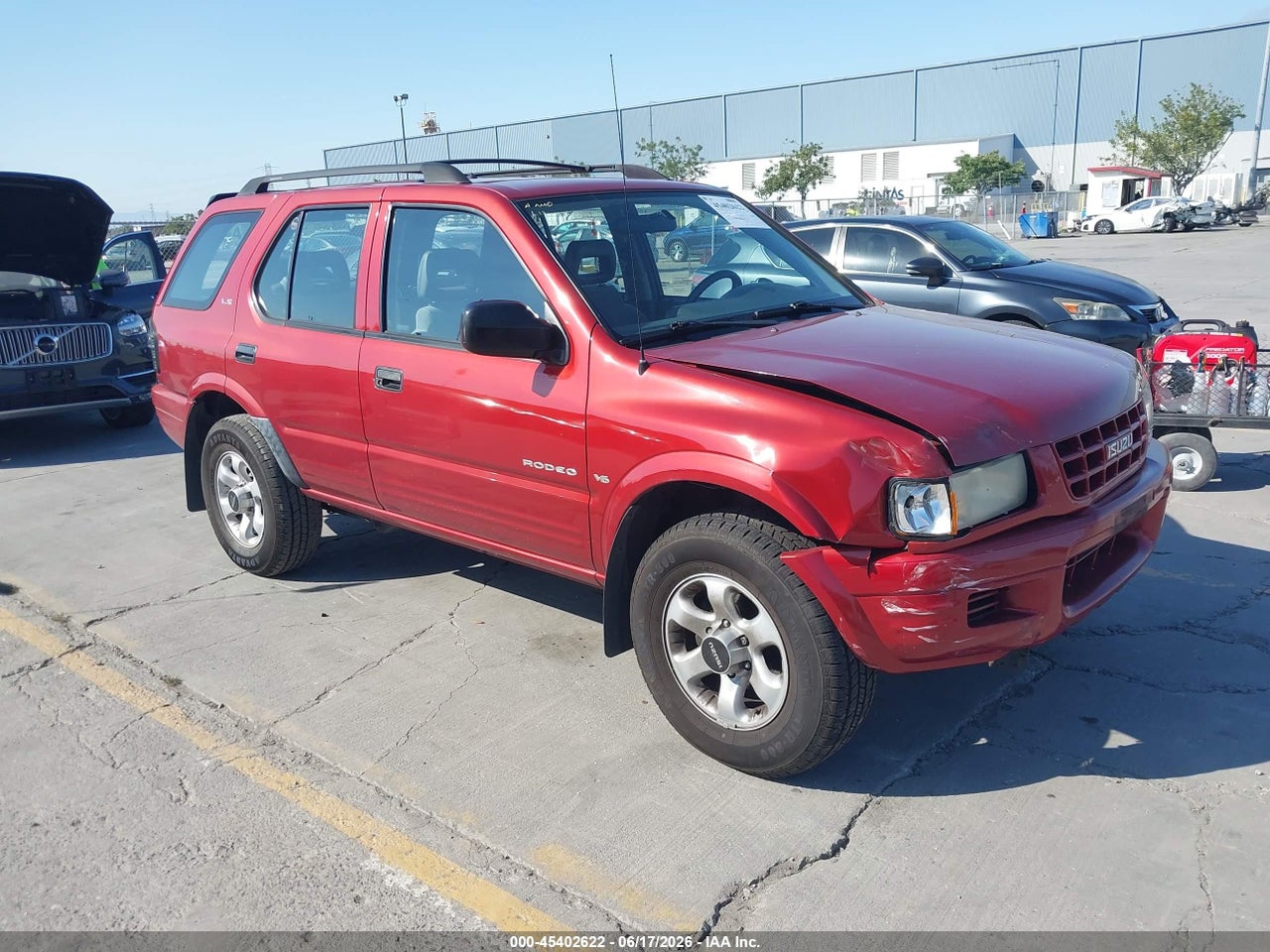 4S2CM58W0X4****** · 1999 ISUZU RODEO LS/LSE/S
