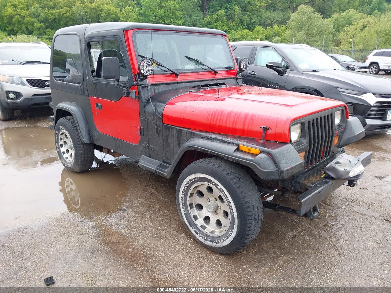 1J4FY19P1PP****** · 1993 JEEP WRANGLER / YJ S