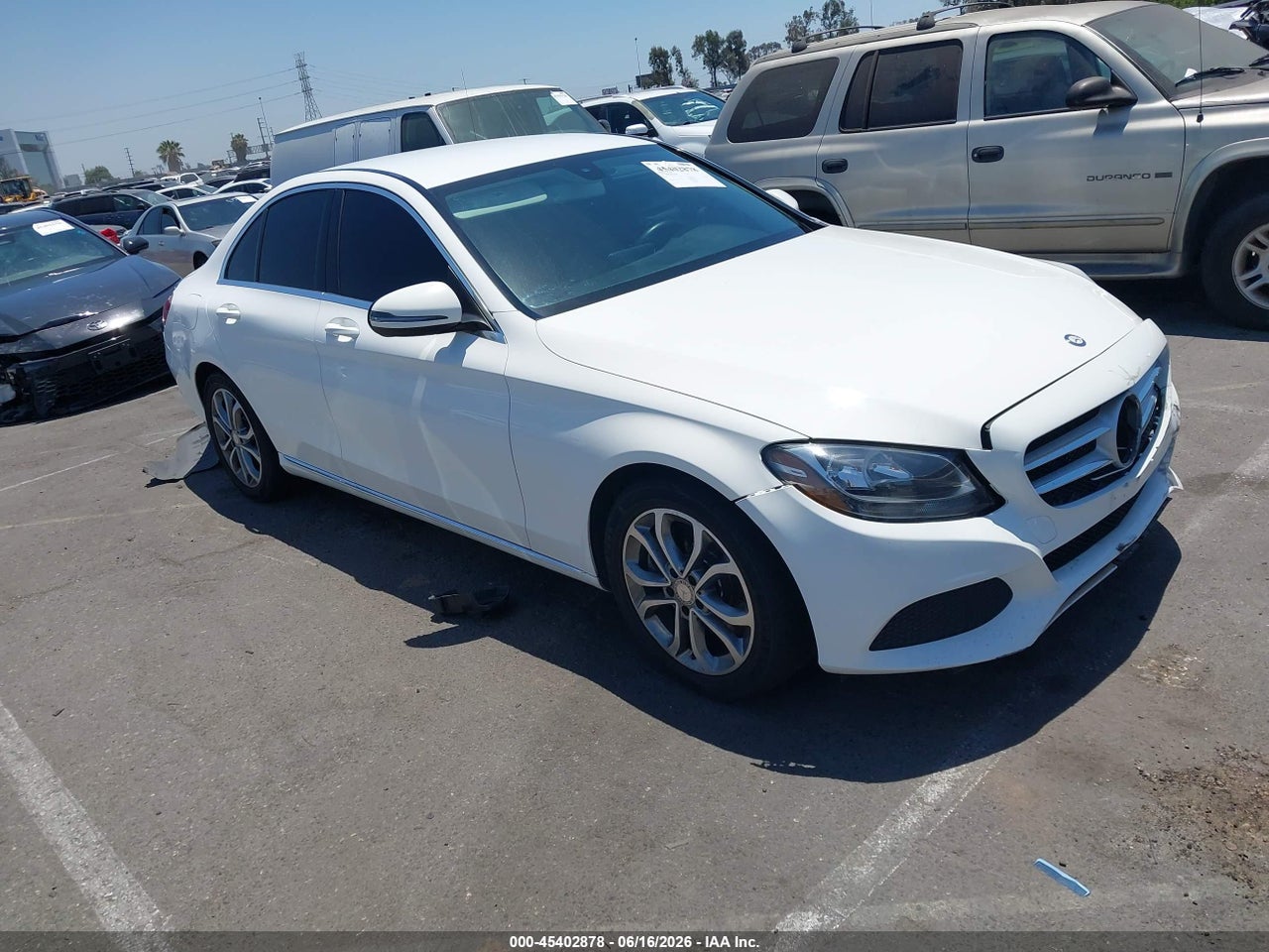 55SWF4JB6GU****** · 2016 MERCEDES-BENZ C 300 LUXURY/SPORT