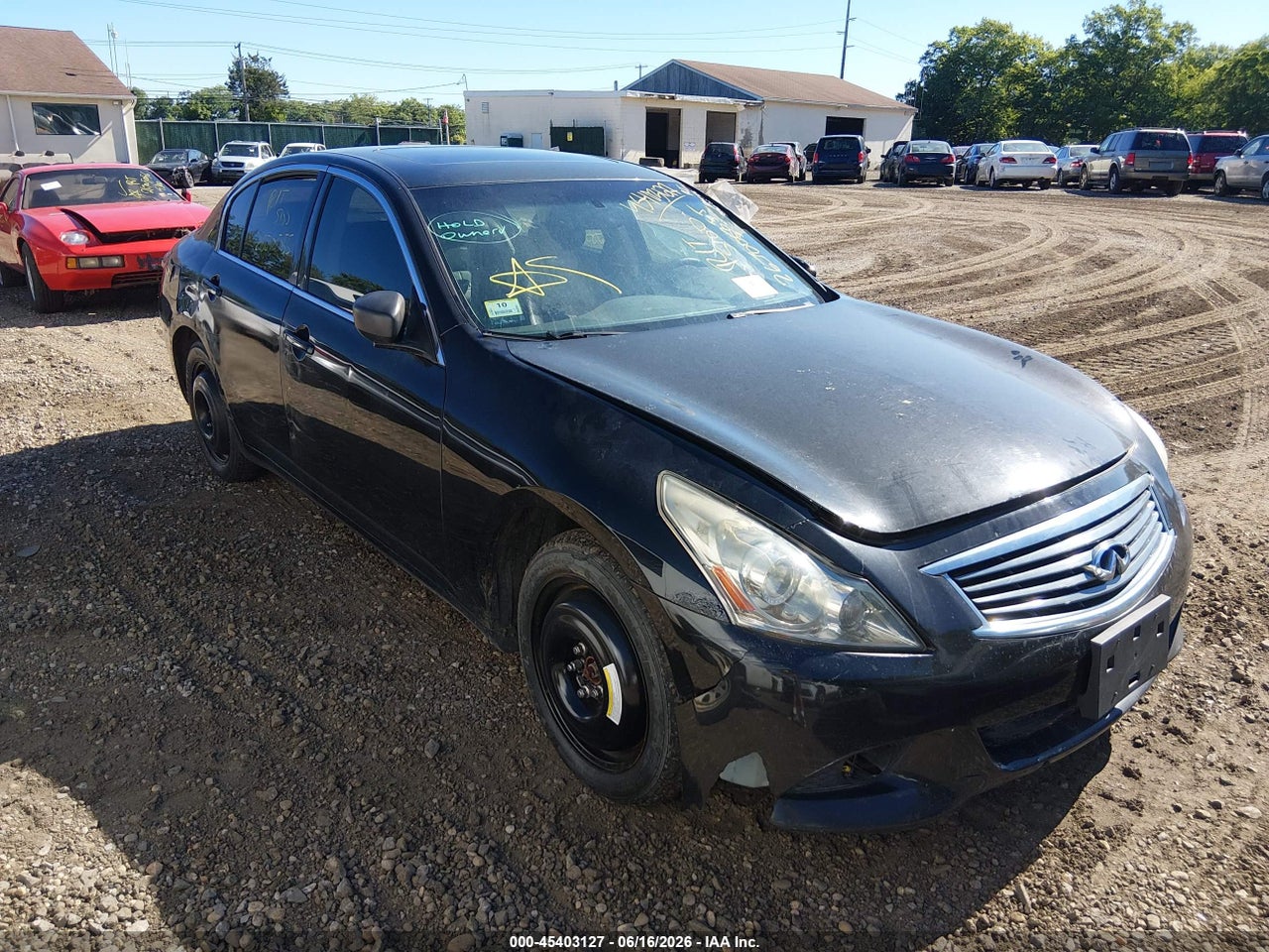 JN1DV6AR1CM****** · 2012 INFINITI G25X