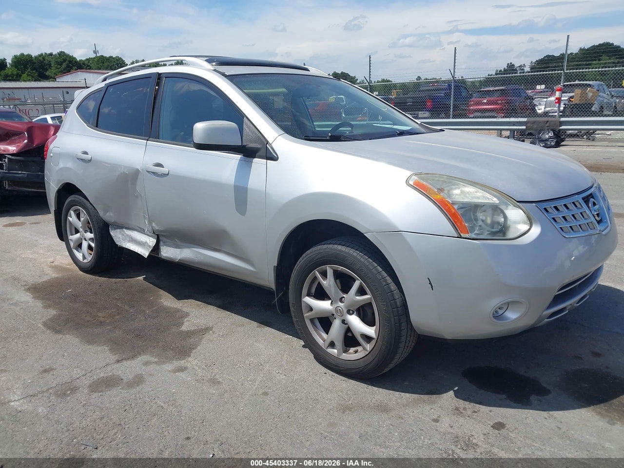 JN8AS58V08W****** · 2008 NISSAN ROGUE SL