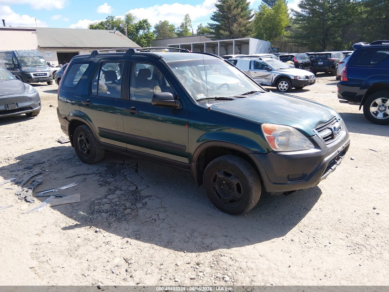 SHSRD78412U****** · 2002 HONDA CR-V LX
