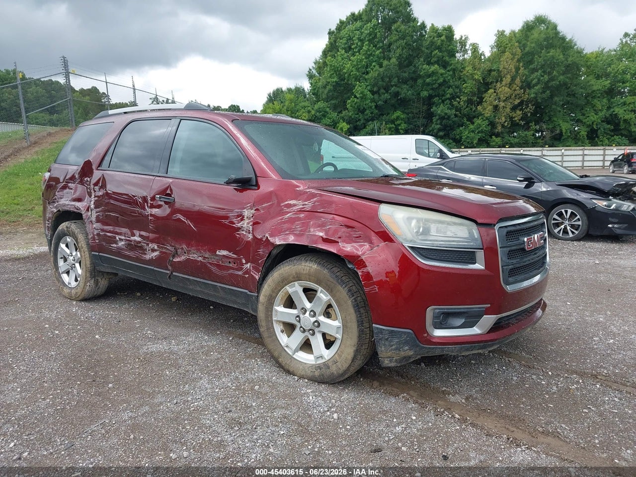 1GKKVPKD0FJ****** · 2015 GMC ACADIA SLE-2