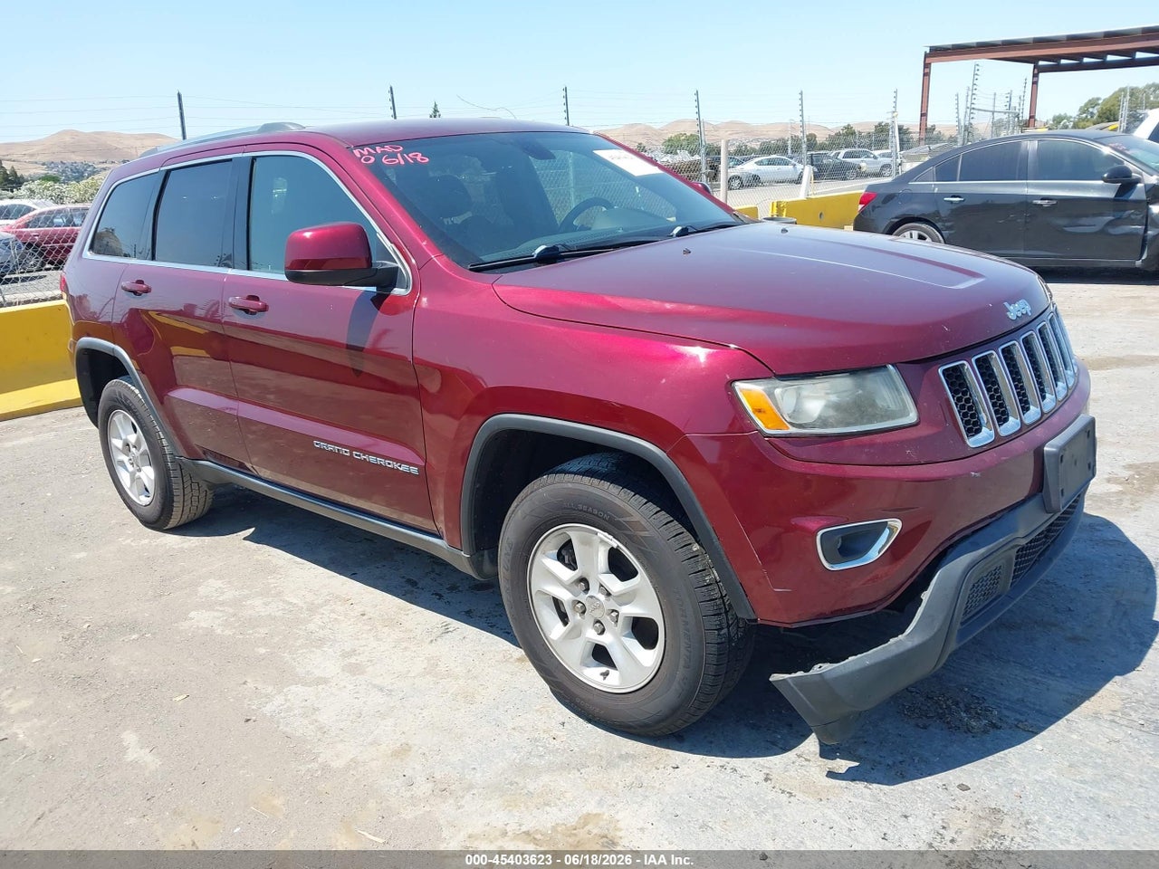 1C4RJFAG2GC****** · 2016 JEEP GRAND CHEROKEE LAREDO