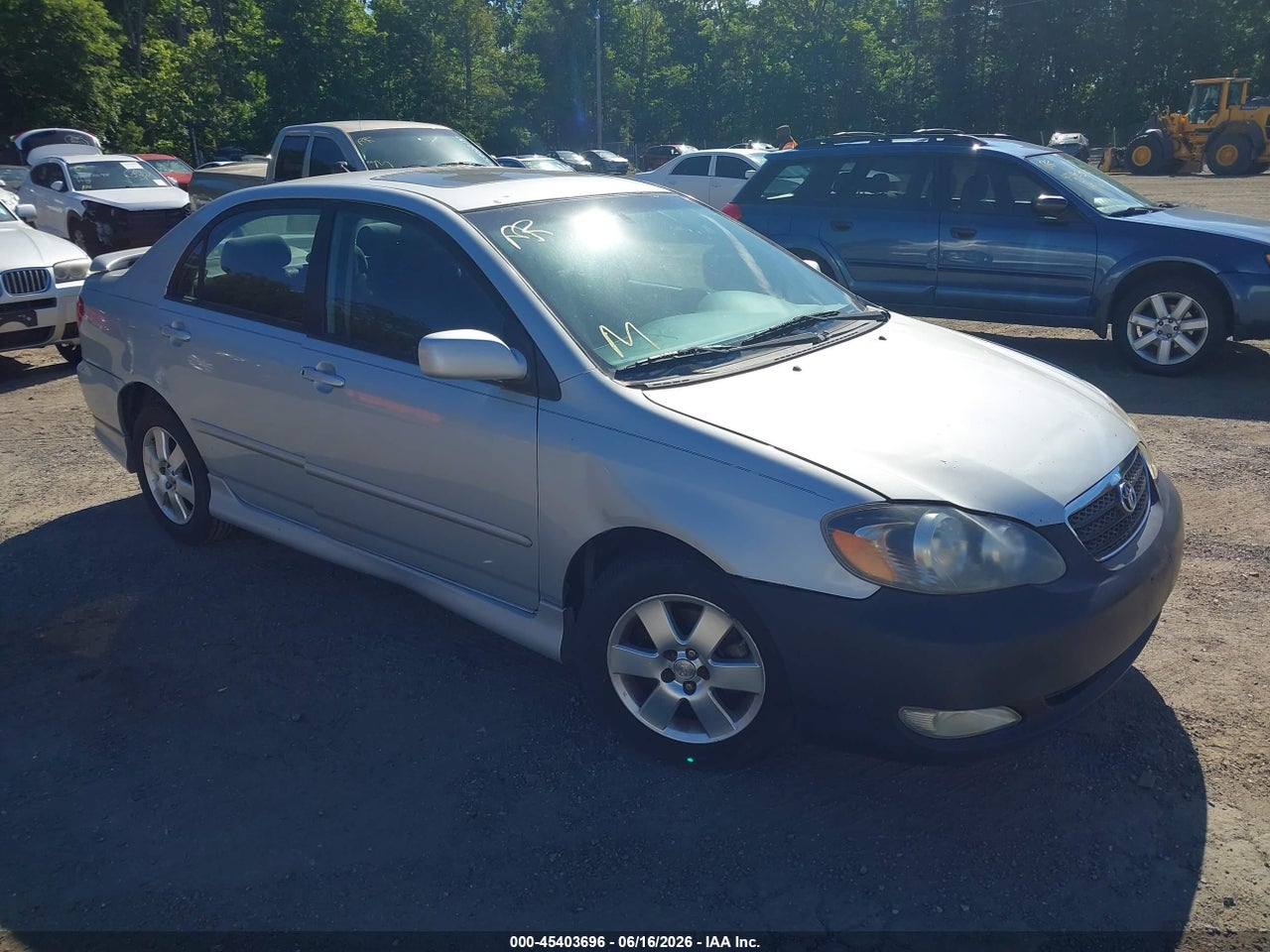 2T1BR30E78C****** · 2008 TOYOTA COROLLA S