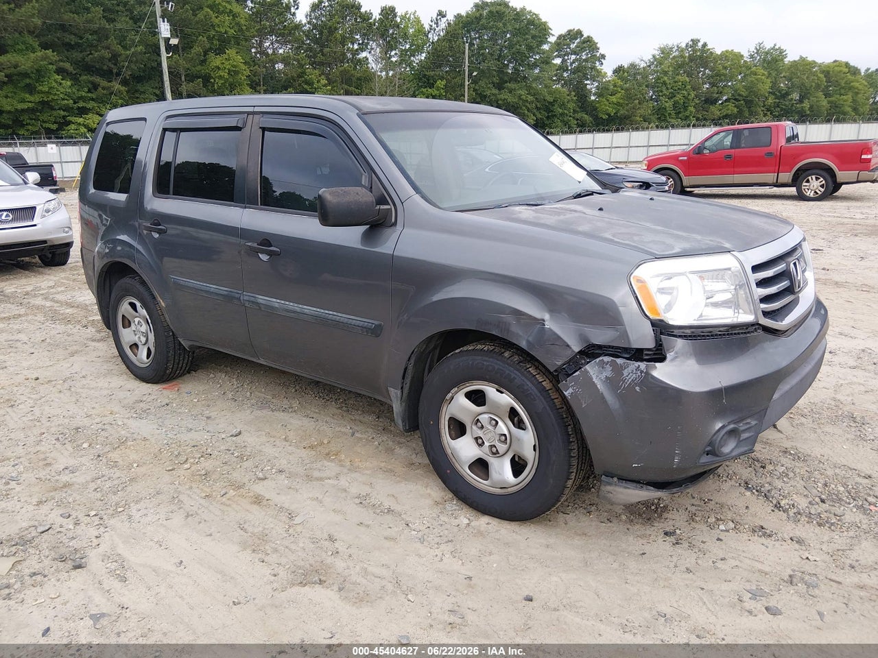 5FNYF4H22CB****** · 2012 HONDA PILOT LX