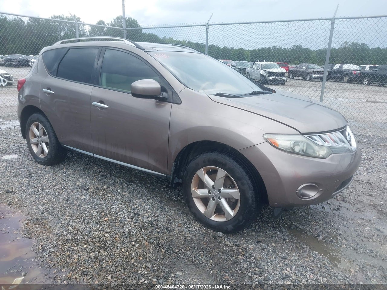 JN8AZ1MU0AW****** · 2010 NISSAN MURANO SL