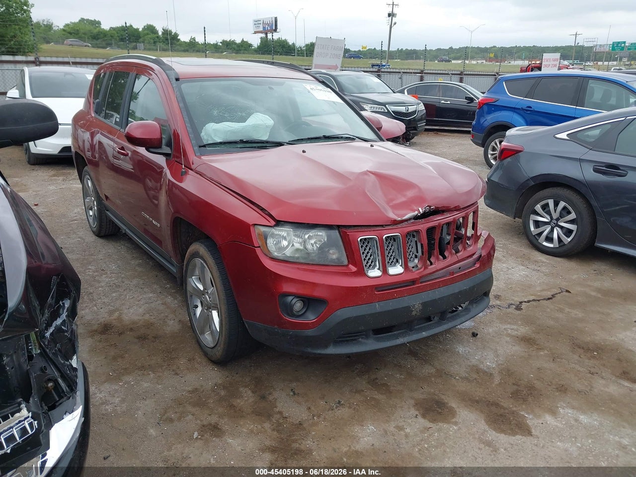 1C4NJCEB8ED****** · 2014 JEEP COMPASS LATITUDE