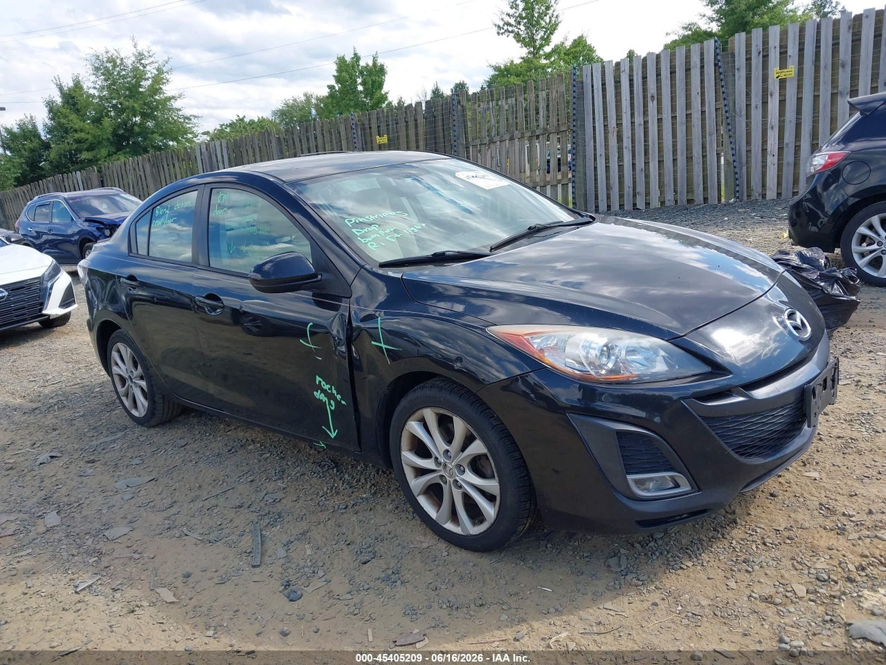 JM1BL1S62A1****** · 2010 MAZDA MAZDA3 S SPORT