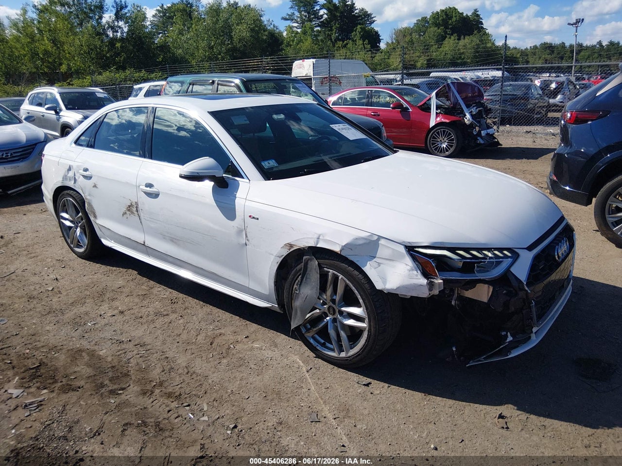 WAUEAAF48PN****** · 2023 AUDI A4 PREMIUM PLUS 45 TFSI S LINE QUATTRO S TRONIC