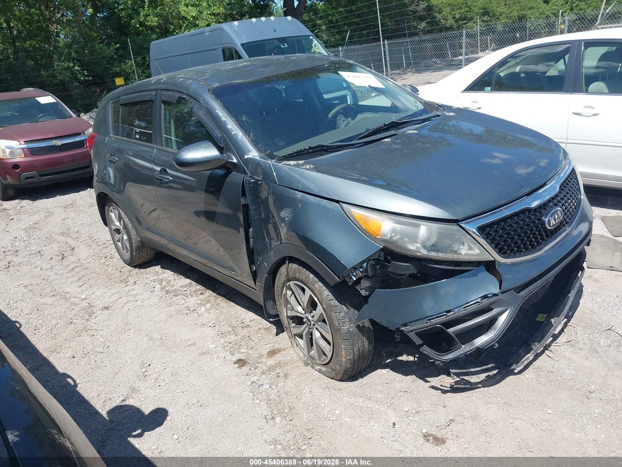 KNDPB3AC6E7****** · 2014 KIA SPORTAGE LX
