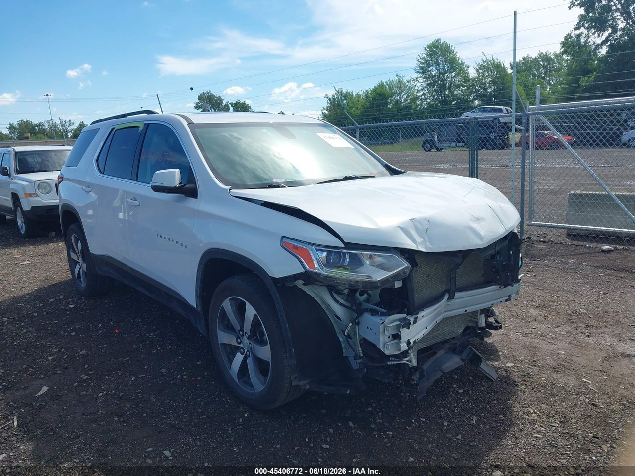 1GNEVHKW0MJ****** · 2021 CHEVROLET TRAVERSE AWD LT LEATHER
