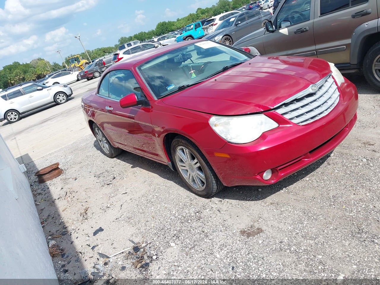 1C3LC65MX8N****** · 2008 CHRYSLER SEBRING LIMITED