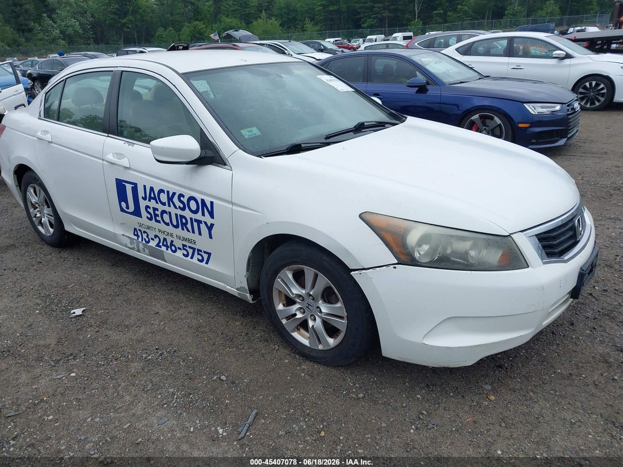 1HGCP26449A****** · 2009 HONDA ACCORD 2.4 LX-P