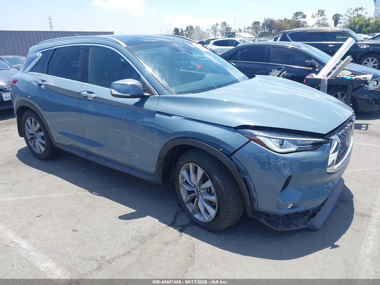 3PCAJ5BA9NF****** · 2022 INFINITI QX50 LUXE