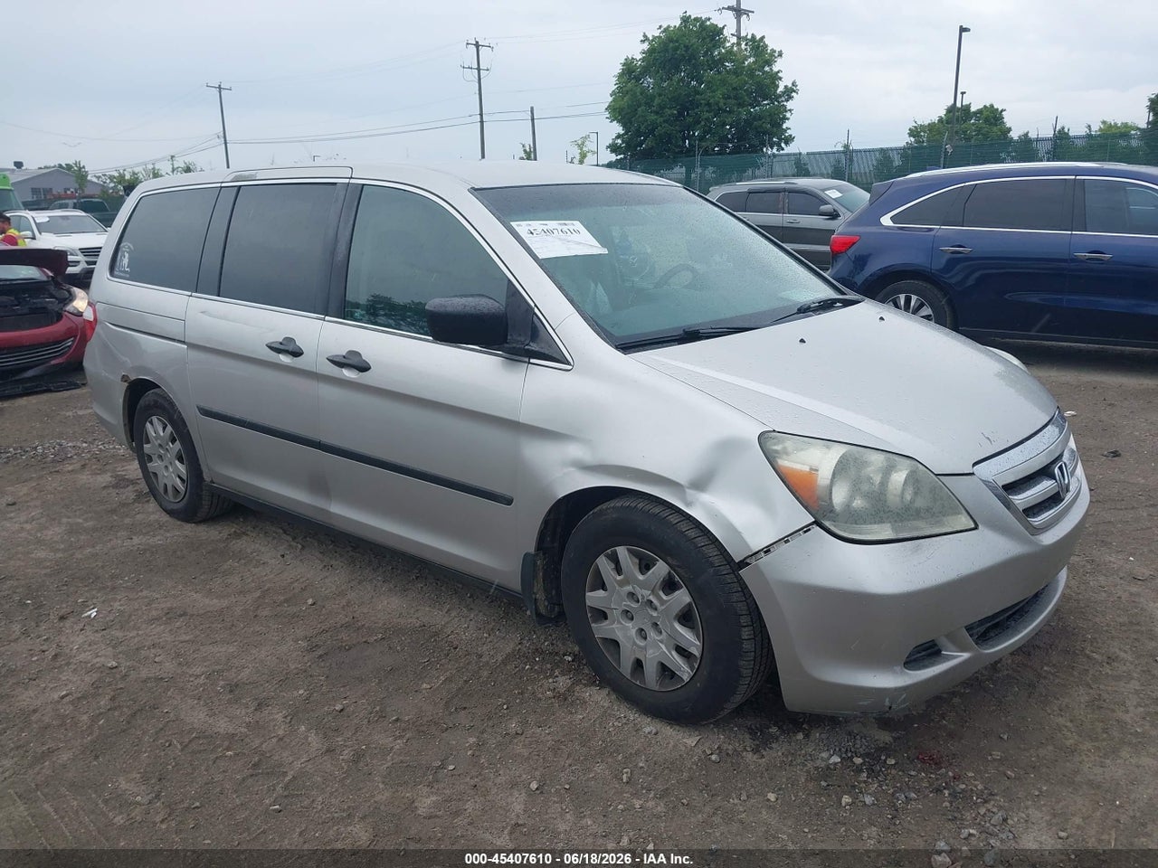 5FNRL38277B****** · 2007 HONDA ODYSSEY LX
