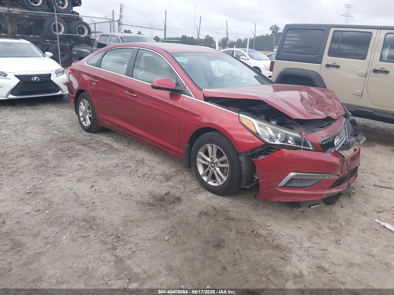 5NPE24AF7FH****** · 2015 HYUNDAI SONATA SE