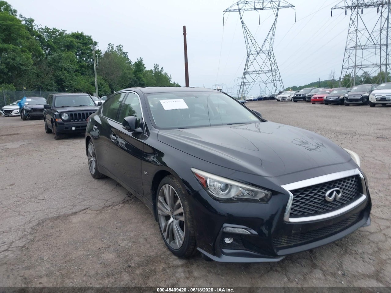 JN1EV7AR0JM****** · 2018 INFINITI Q50 3.0T SPORT