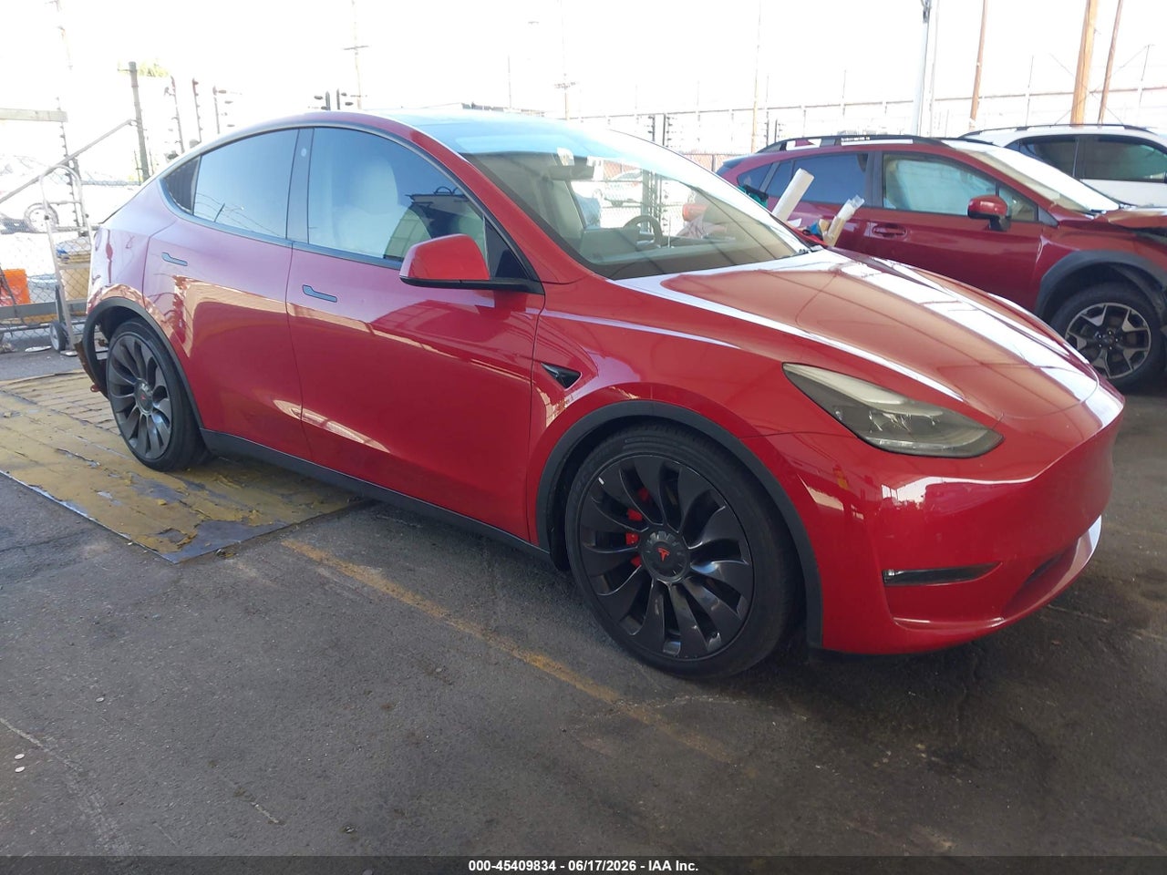 7SAYGDEF7NF****** · 2022 TESLA MODEL Y PERFORMANCE DUAL MOTOR ALL-WHEEL DRIVE