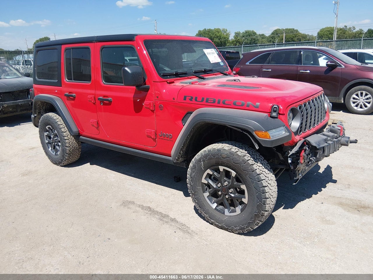 1C4PJXFN4TW****** · 2026 JEEP WRANGLER RUBICON 4X4