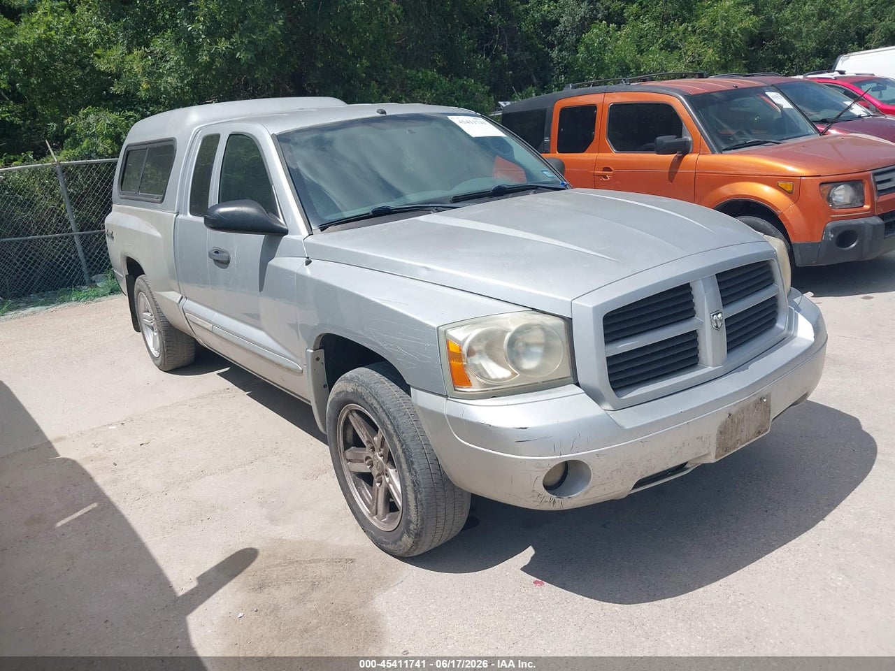 1D7HW42K97S****** · 2007 DODGE DAKOTA SLT
