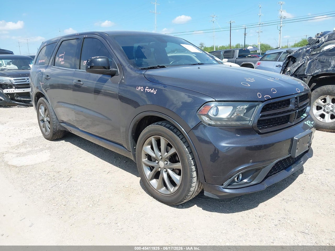 1C4RDHAG0FC****** · 2015 DODGE DURANGO SXT