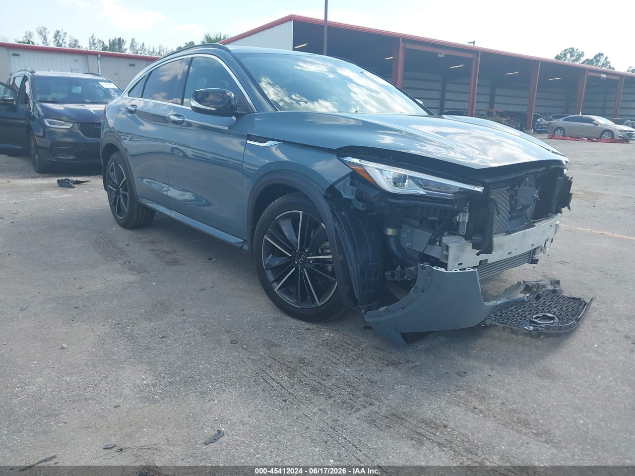 3PCAJ5J33NF****** · 2022 INFINITI QX55 LUXE AWD