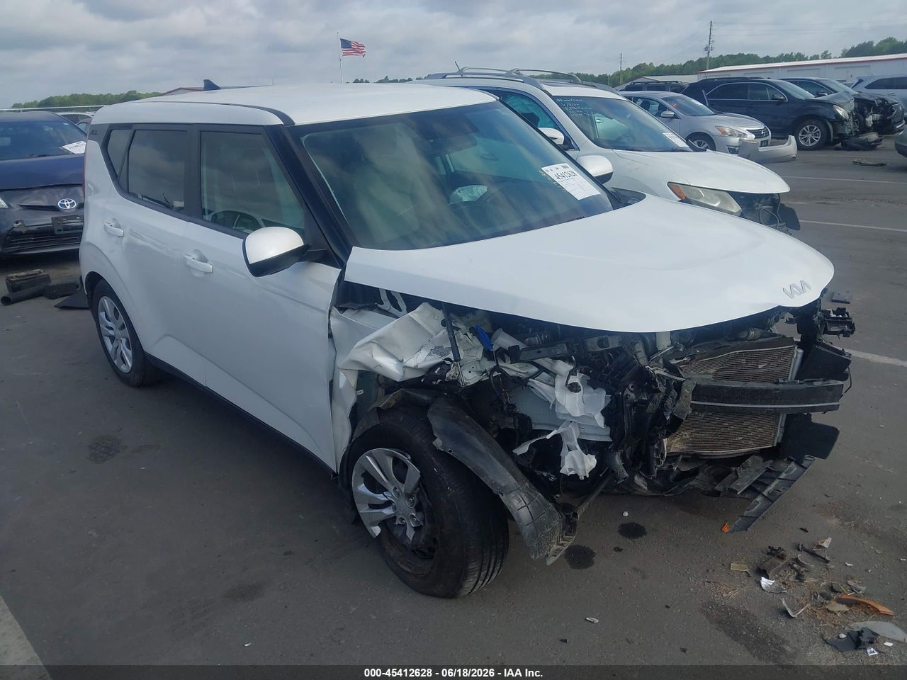 KNDJ23AU7N7****** · 2022 KIA SOUL LX