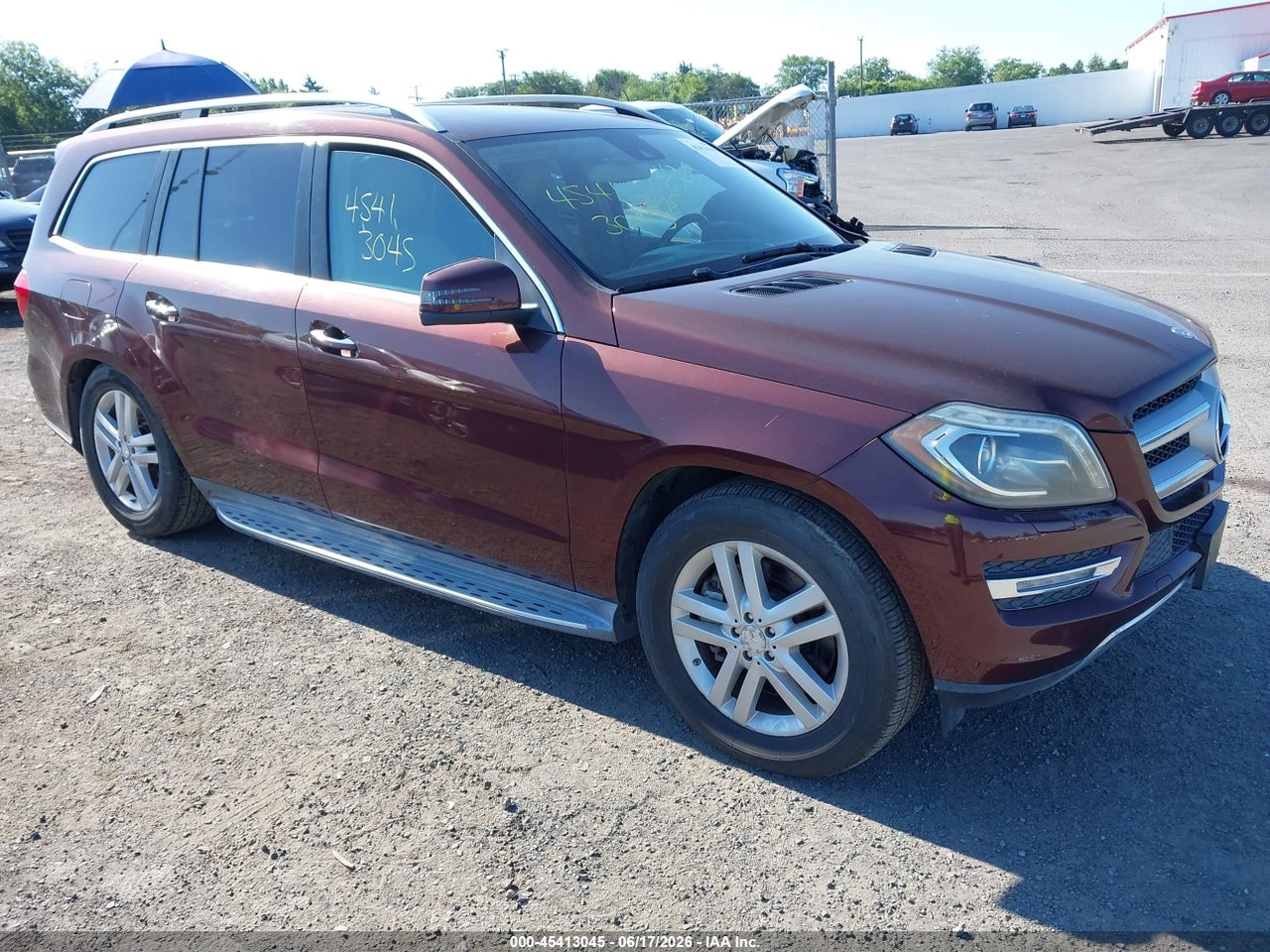 4JGDF7CE9DA****** · 2013 MERCEDES-BENZ GL 450 4MATIC