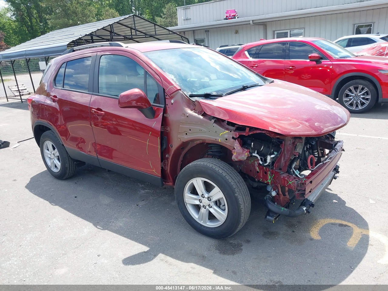 KL7CJPSM6NB****** · 2022 CHEVROLET TRAX AWD LT