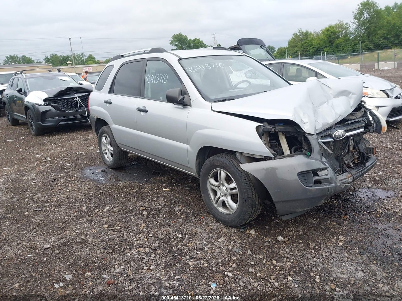 KNDJE723587****** · 2008 KIA SPORTAGE LX V6