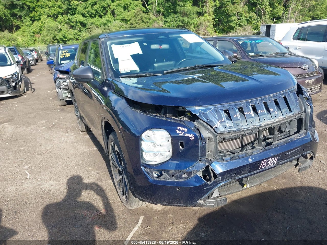 JA4J4UA83NZ****** · 2022 MITSUBISHI OUTLANDER BLACK EDITION S-AWC/SE 2.5 S-AWC/SE LAUNCH EDITION S-AWC