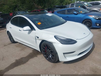2022 TESLA MODEL 3 PERFORMANCE DUAL MOTOR ALL-WHEEL DRIVE