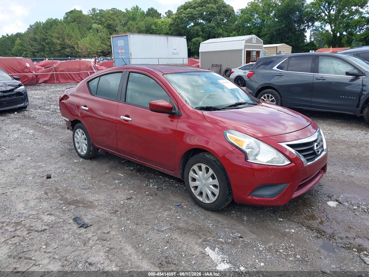 3N1CN7AP0KL****** · 2019 NISSAN VERSA 1.6 SV