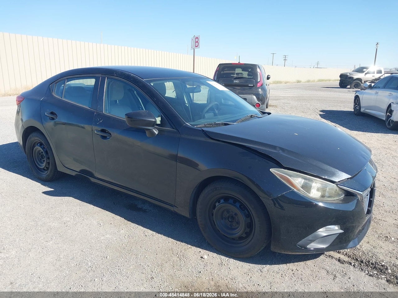 JM1BM1U75E1****** · 2014 MAZDA MAZDA3 I SPORT