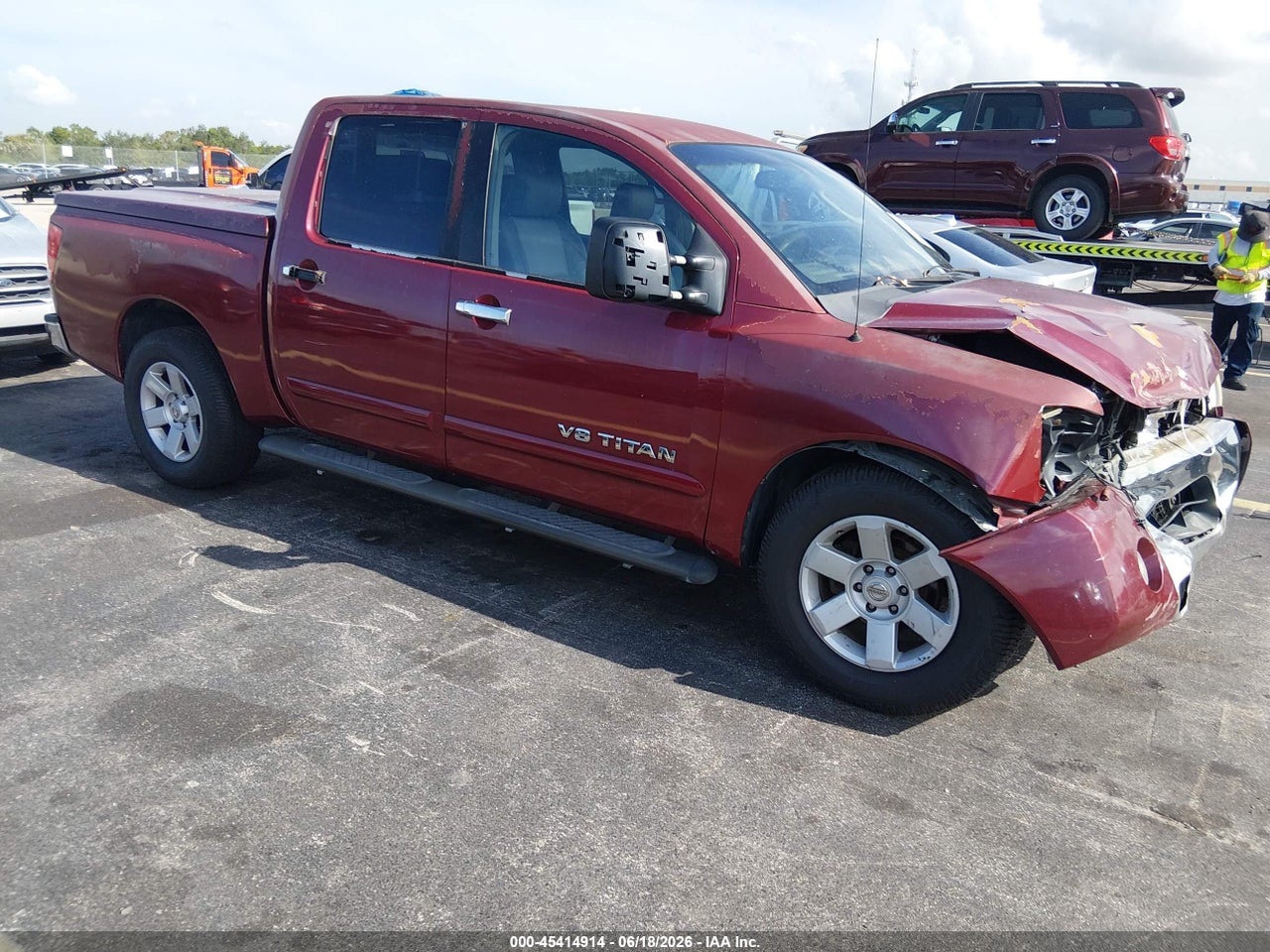 1N6BA07A85N****** · 2005 NISSAN TITAN LE