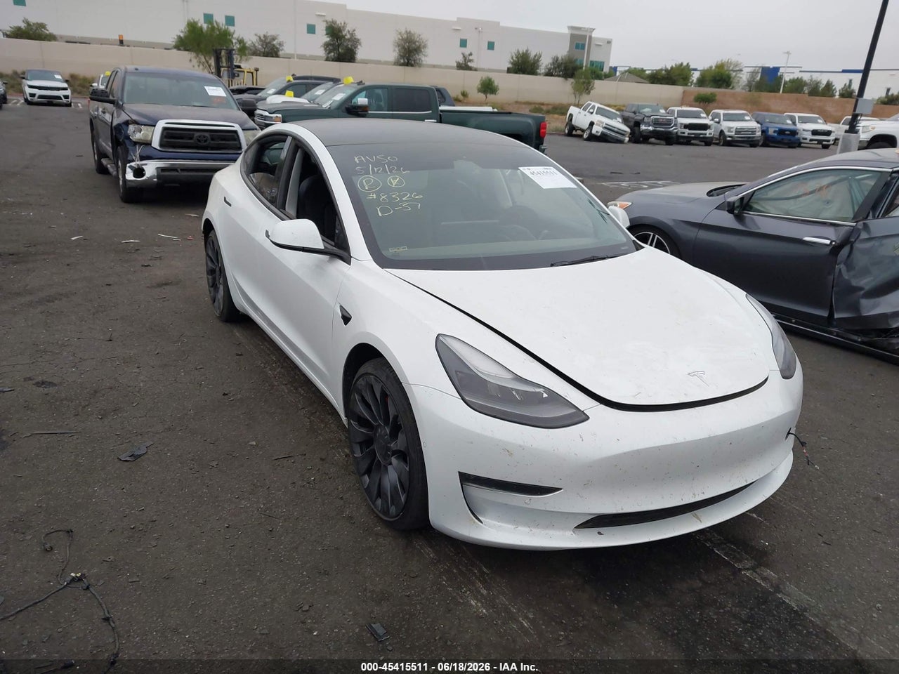 5YJ3E1EC7NF****** · 2022 TESLA MODEL 3 PERFORMANCE DUAL MOTOR ALL-WHEEL DRIVE