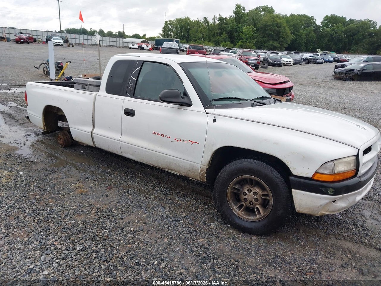 1B7GL22X0XS****** · 1999 DODGE DAKOTA SLT/SPORT