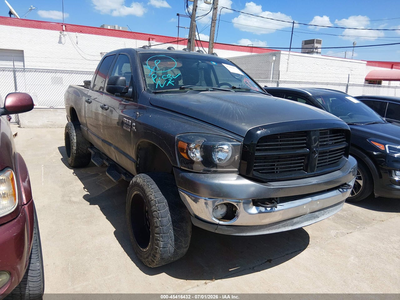 3D7KS28A48G****** · 2008 DODGE RAM 2500 SLT/POWER WAGON