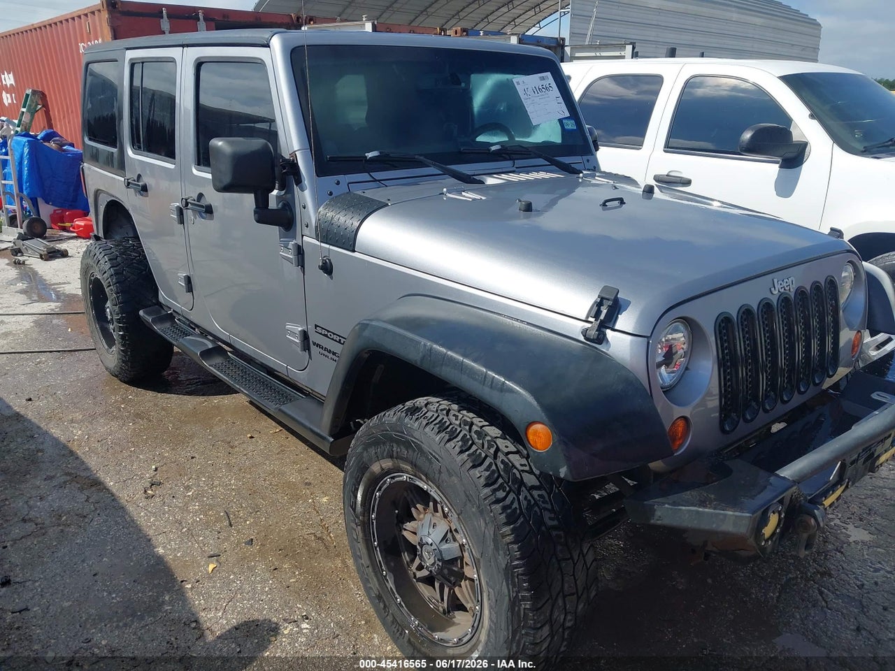 1C4BJWDG6DL****** · 2013 JEEP WRANGLER UNLIMITED SPORT